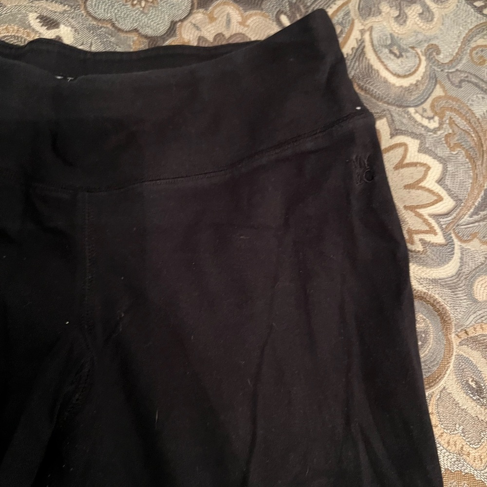 Black and Grey wide leg leggings - Picture 3 of 8